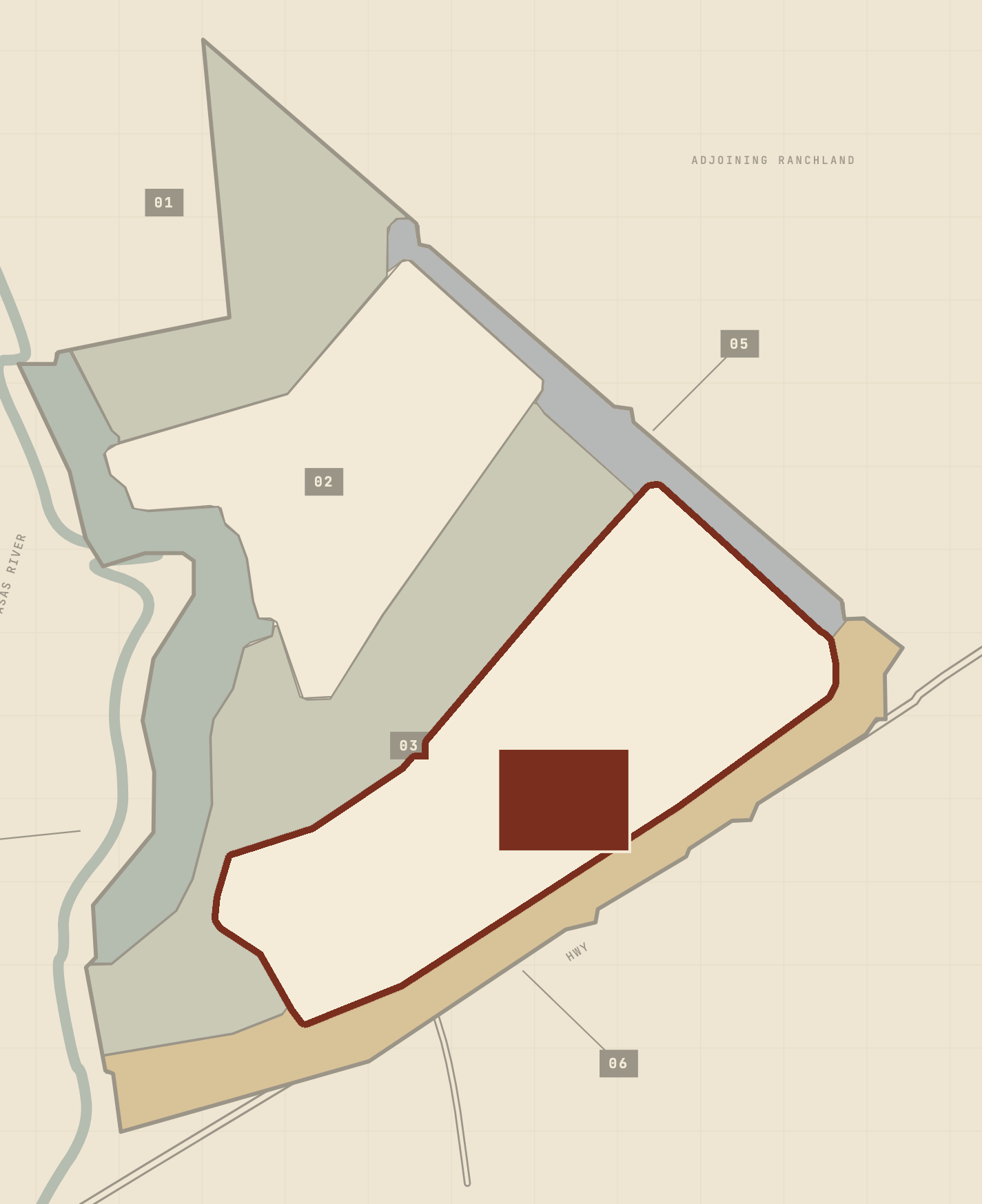 Locator plate — Floodplain Agricultural Basin