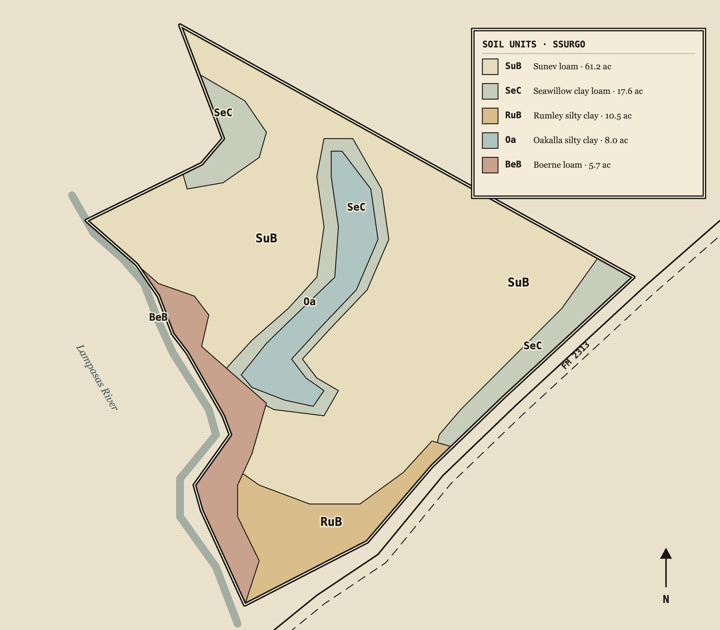 Soils Map — mapping plate